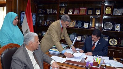 محافظ القليوبية يقنن واضعي اليد على أملاك الدولة