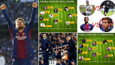 اندلاع نيران كلاسيكو الكأس بين ريال مدريد وبرشلونة في حضور تقنية الفيديو