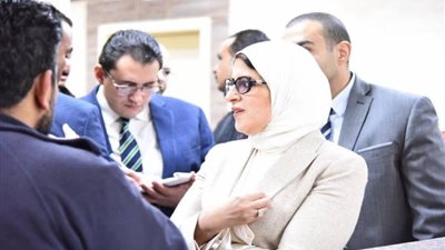 وزيرة الصحة تدشن اليوم من أسوان أول 