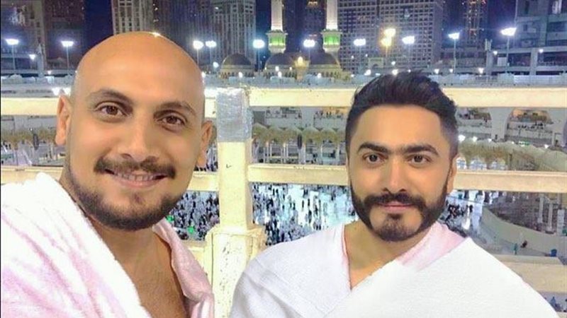 تامر حسني في العمرة