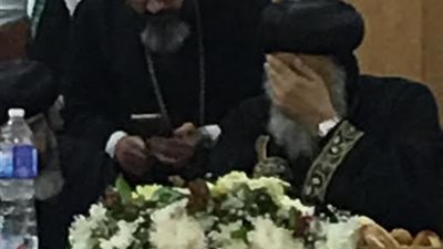 البابا تواضروس ناعيا ضحايا القطار اللهم نجي مصر وأهلها
