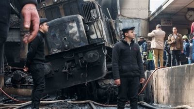 تحقيقات النيابة توضح من المسئول عن حادث قطار محطة مصر 