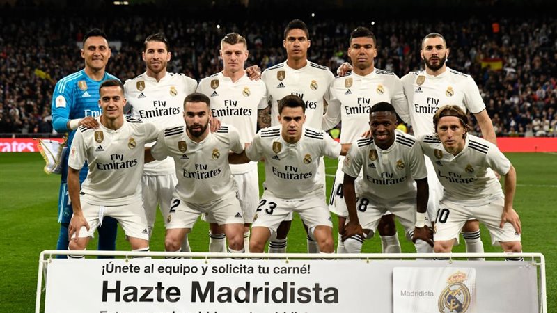 لاعبو ريال مدريد
