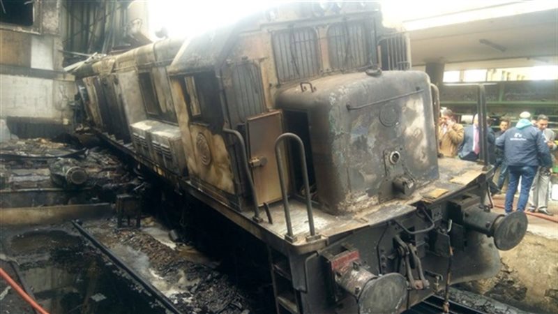 حادث قطار مصر 