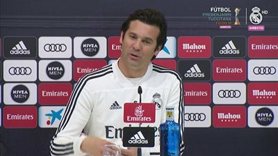 سولاري يؤكد جاهزية جميع لاعبي ريال مدريد لكلاسيكو الغد