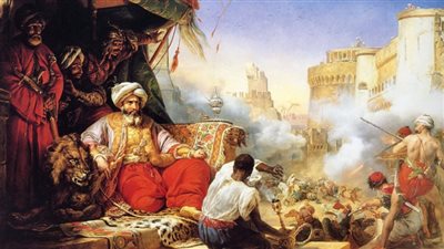 صفحة الملك فاروق تنشر لوحة الناجي الوحيد من مذبحة القلعة