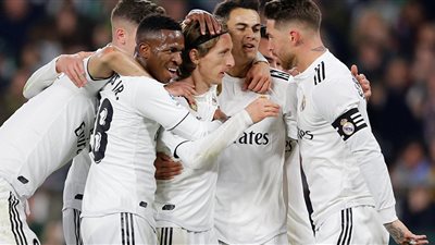 إنفوجراف| إحصائيات ريال مدريد في شهر فبراير
