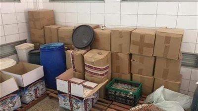 أمن القليوبية يضبط مصنع لمستحضرات التجميل 