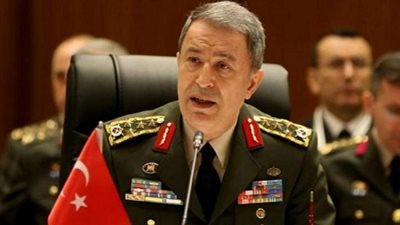  وزير دفاع تركيا «آكار»: ننتظر أمر الحرب الجديدة على سوريا 