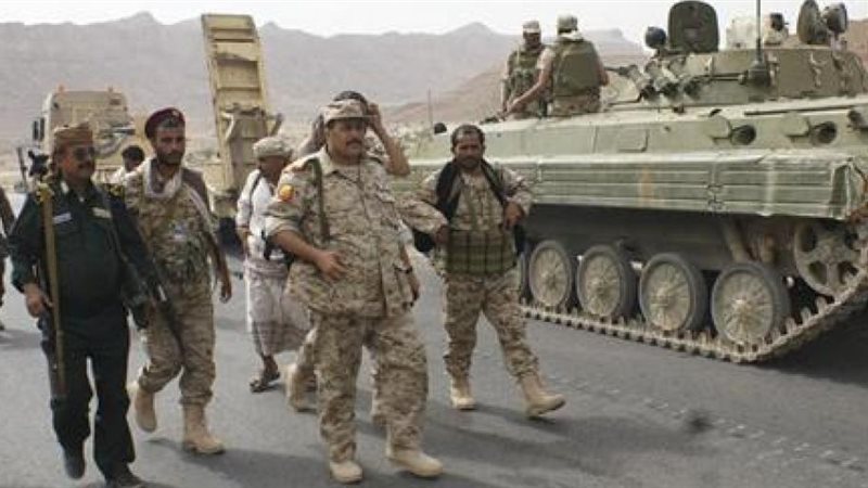الجيش اليمنى 