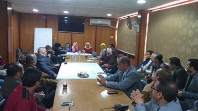 صور| تفعيل الخط الساخن 137 بمديرية الصحة ببني سويف