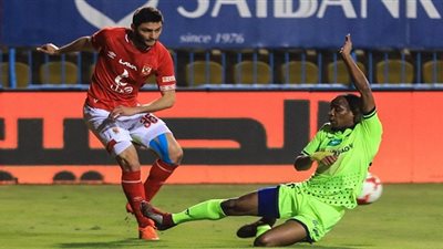  فيديو|  الأهلي يسحق بتروجيت برباعية في الدوري 