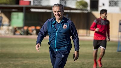 صور| طلب غريب من مارتن لاسارتي قبل مران الأهلي