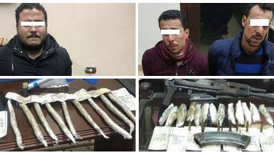 ضبط مواد مخدرة وأسلحة نارية في حملات بالشرقية
