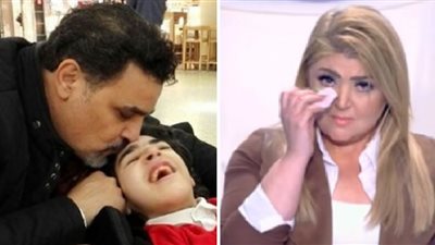 صور| تعرض نجل مها أحمد إلى وعكة صحية والفنانة تطلب الدعاء