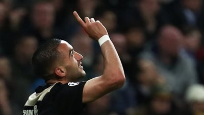 فيديو| حكيم زياش يتقدم لـ «أياكس» ضد ريال مدريد
