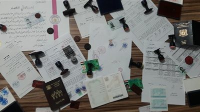 سقوط قنصل شهادات جامعية مزورة بحدائق الاهرام
