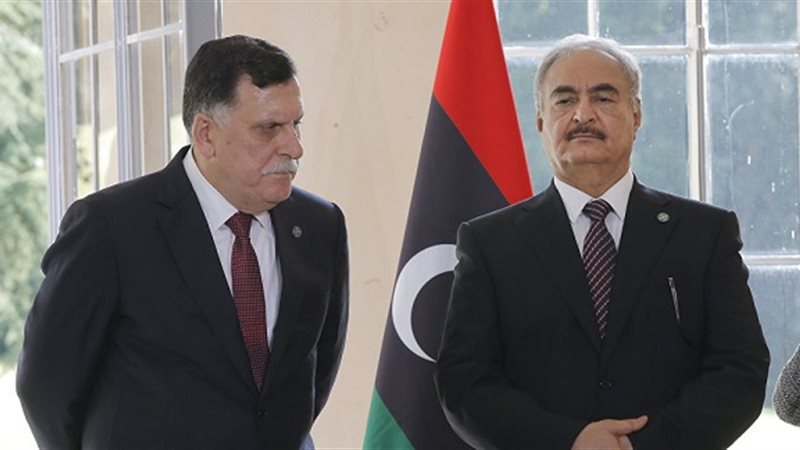 حفتر ورئيس الحكومة