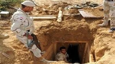 انفوجراف: تدمير 9 أنفاق على الشريط الحدودي بسيناء
