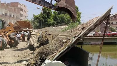 «الموارد المائية» تزيل 21 تعدي علي نهر النيل بـ خمس محافظات