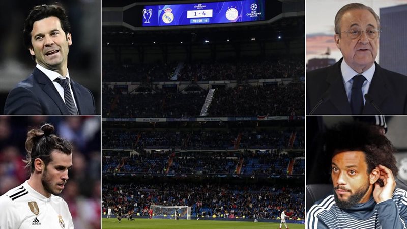 إنهيار ريال مدريد
