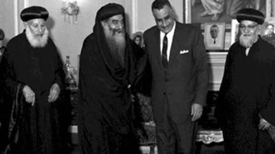 علاقة البابا كيرلس وعبد الناصر.. السر في ابنة الزعيم الراحل 