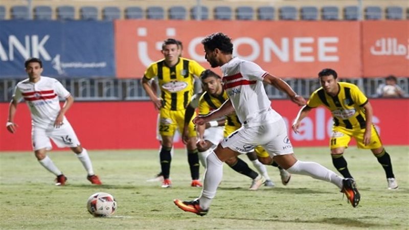 مباراة الزمالك والمقاولون