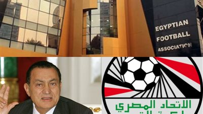  خاص.. صور« مبارك» في اتحاد الكرة 