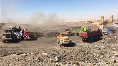 جهاز شئون وزارة البيئة في محافظة أسوان: هذه أرقام رفع تراكمات المحطة الوسيطة