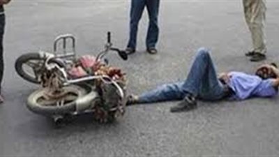 مصرع موظف إثر انقلاب دراجة بخارية في مركز البلينا بسوهاج 