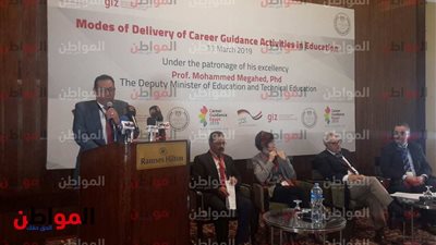 صور| محمد مجاهد: نعمل على دمج الجوانب الإنسانية في التعليم الفني