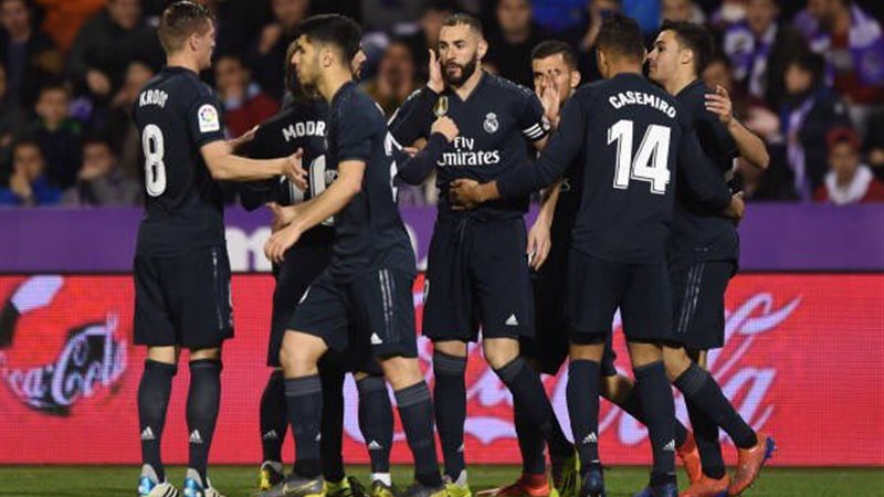 لاعبو ريال مدريد