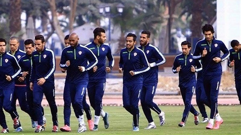 مران نادي الزمالك