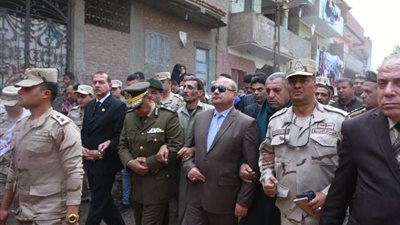 محافظ الشرقية يُنعي شهيد الواجب ابن كفر شعبان بمركز منيا القمح