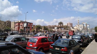 سقوط أمطار متوسطة على محافظة الغربية