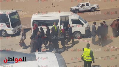 ملتقى الشباب العربي والإفريقي 2019| مايا مرسي تصل مطار أسوان