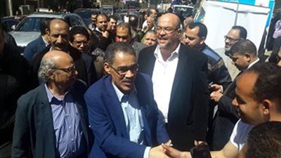 صور| توافد مئات الصحفيين على لجان انتخابات نقابة الصحفيين 2019 