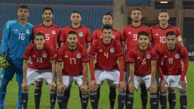 تدريب أخير للمنتخب الأوليمبي  قبل السفر إلى إسبانيا