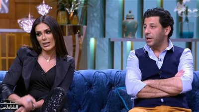 إنجي المقدم وإياد نصار في معكم وصدمة  فيلم رأس السنة