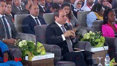 السيسي في منتدى الشباب العربي الإفريقي 2019: «عايزين نقابل بعض على طول»