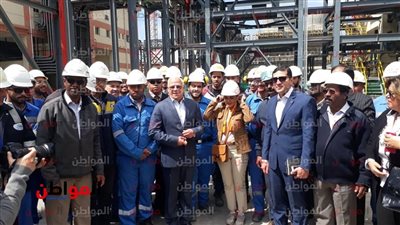 صور| وزيرة الاستثمار تتفقد مصنع «تي سي أي» سنمار ببورسعيد
