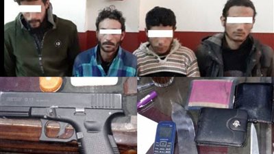 سقوط عصابة سرقة المواطنين بالإكراة في الاسكندرية