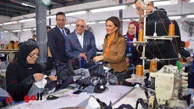 وزيرة الاستثمار تشيد بتجربة محافظة بورسعيد في مشروع الـ58 مصنع