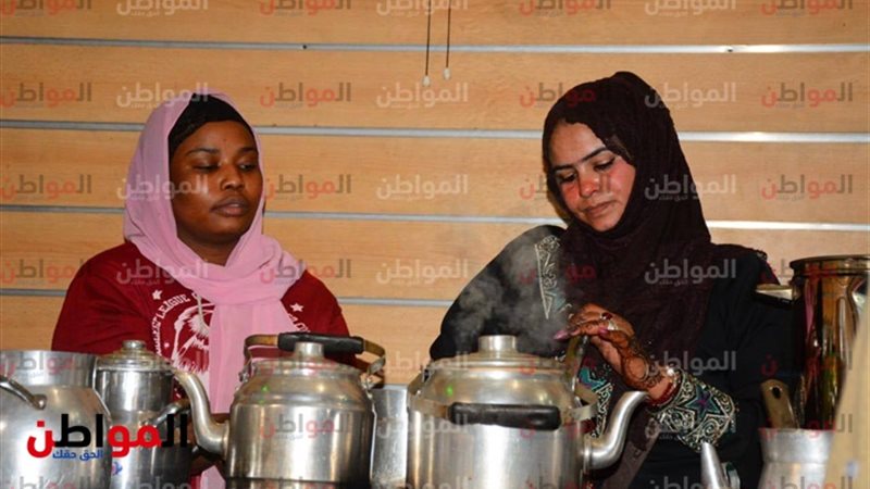 بائعة جبنة سودانية
