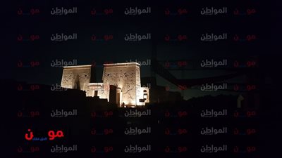 فيديو وصور| عرض الصوت والضوء في معبد فيلة يعيد تاريخ مصر القديمة 