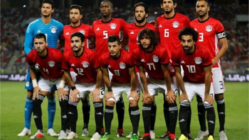 لاعبو منتخب مصر