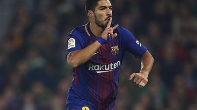 برشلونة يعلن مدة غياب سواريز عن الملاعب