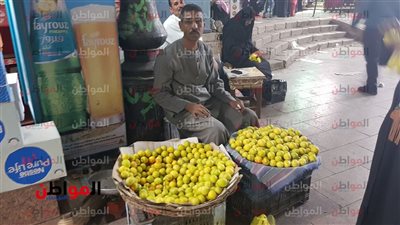 صور | في سوق أسوان القديم الليمون معصرش نفسه على روحه