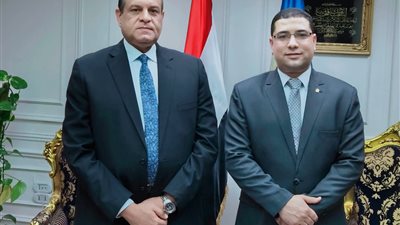 محافظ البحيرة يستقبل رئيس الهيئة العامة لتعليم الكبار