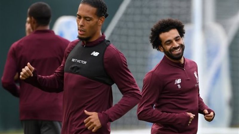 فان دايك  ومحمد صلاح